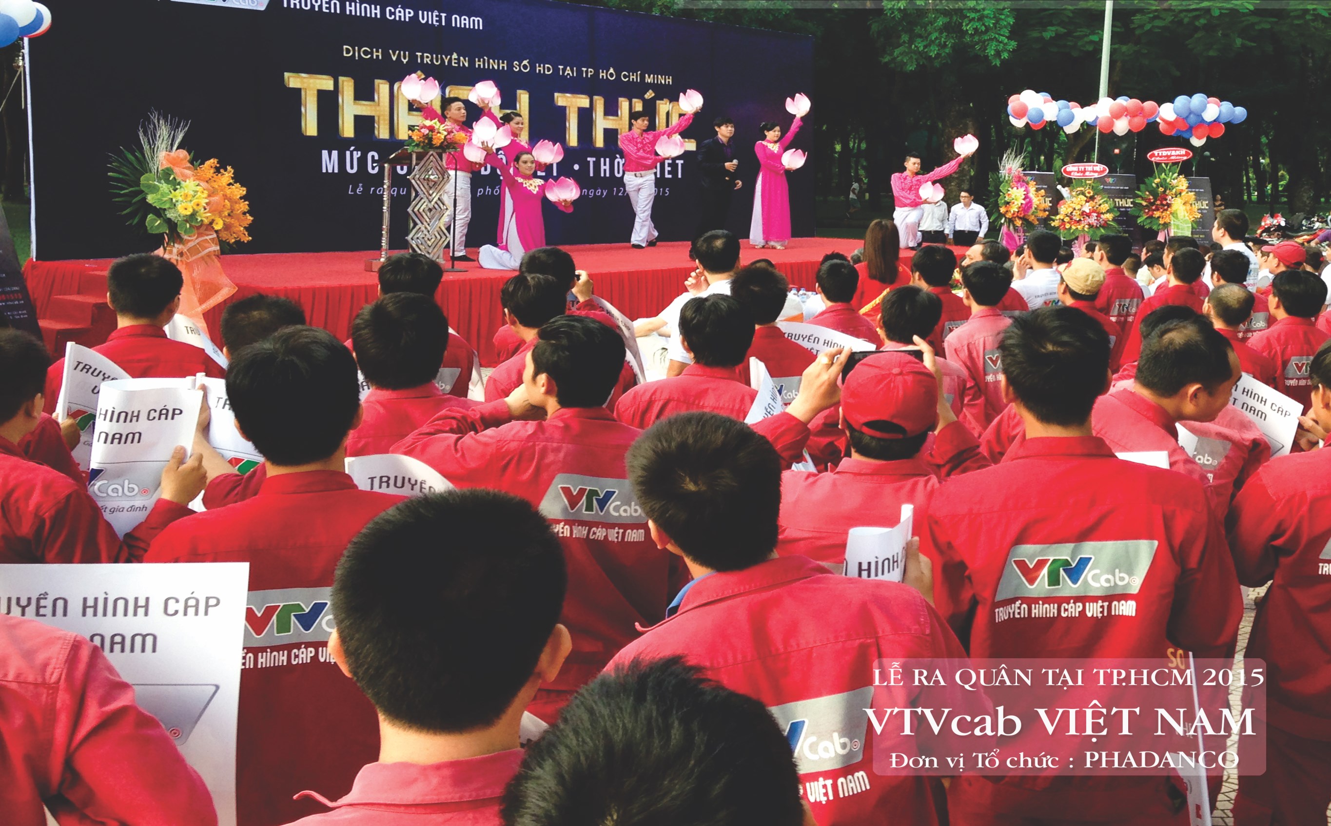 Lễ ra mắt VTV Cab - Công Ty Cổ Phần Truyền Thông Và Sự Kiện Phan Đăng
